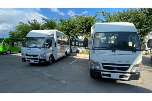 Fuso showcases Canter Express modern PUV in General Santos City