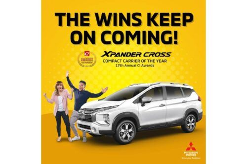 Mitsubishi Xpander Cross named Best Compact Carrier in 17th C! Awards 