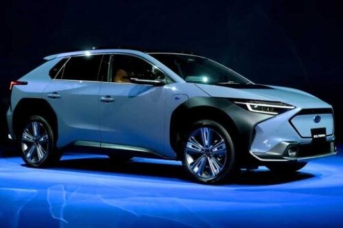 Subaru’s first electric car Solterra revealed in Japan