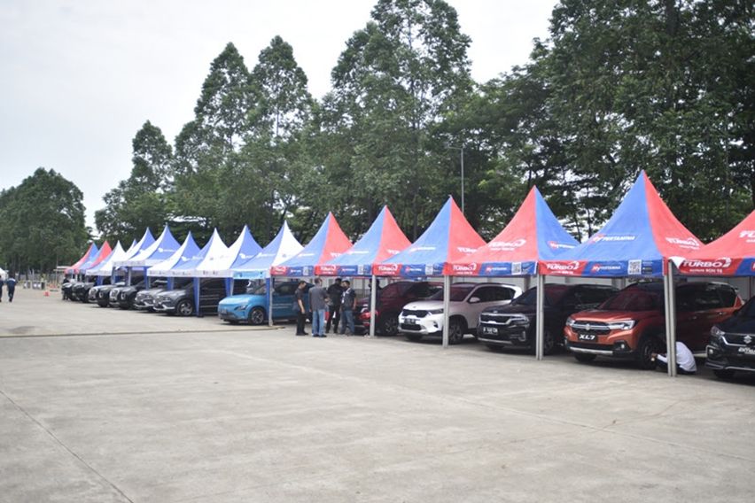 GIIAS 2021 test drive