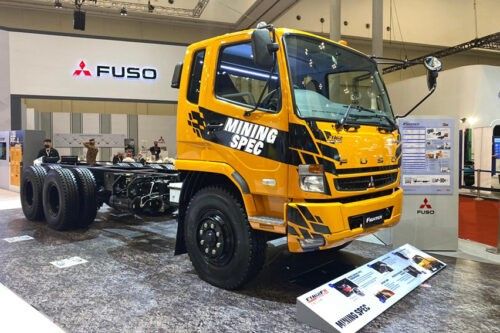 GIIAS 2021: Mitsubishi Fuso Hadirkan Mining Spec untuk Sambut Pasar 2022