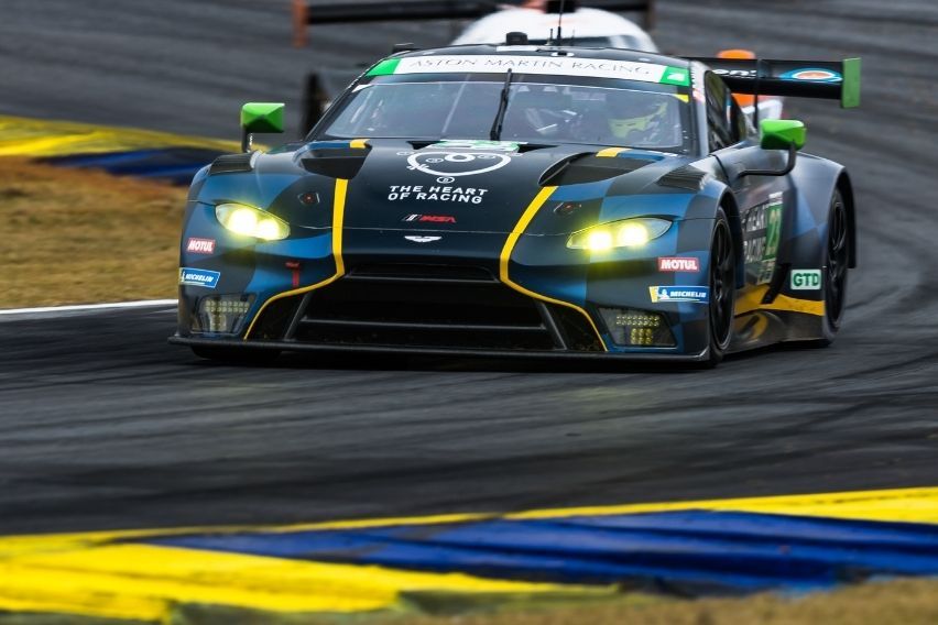 Aston Martin Vantage GT3 at Petit Le Mans 2021