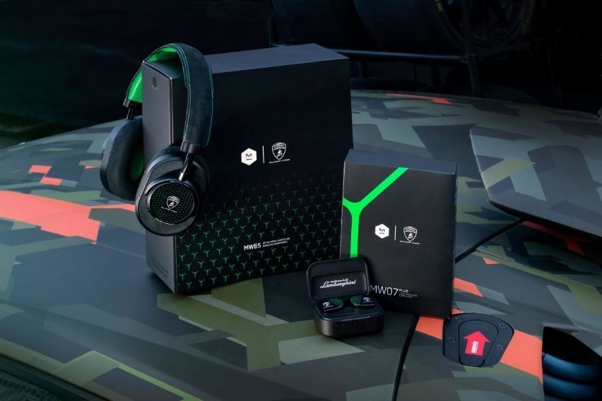 Master & Dynamic unboxes headphones and earphones in partnership with Lamborghini