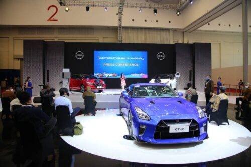 GIIAS 2021: Tak Hanya Mobil Listrik, Nissan Bawa "Godzilla" ke Pameran GIIAS 2021: Tak Hanya Mobil Listrik, Nissan Bawa "Godzilla" ke Pameran