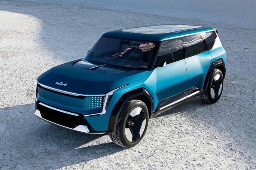 Kia Concept EV9 unveils at 2021 AutoMobility LA show
