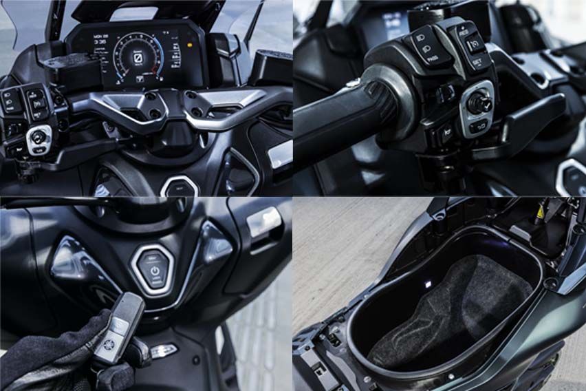 2022 Yamaha TMAX and TMAX Tech MAX features