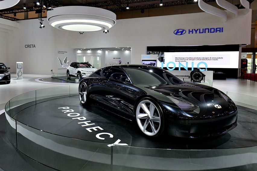 GIIAS 2021: Hyundai Prophecy, Sedan Sport Elektrik Visioner