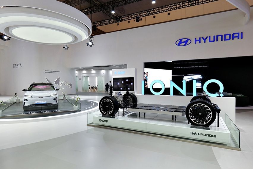 GIIAS 2021: Platform E-GMP Untuk Hyundai IONIQ 5, EV Pertama Produksi Indonesia