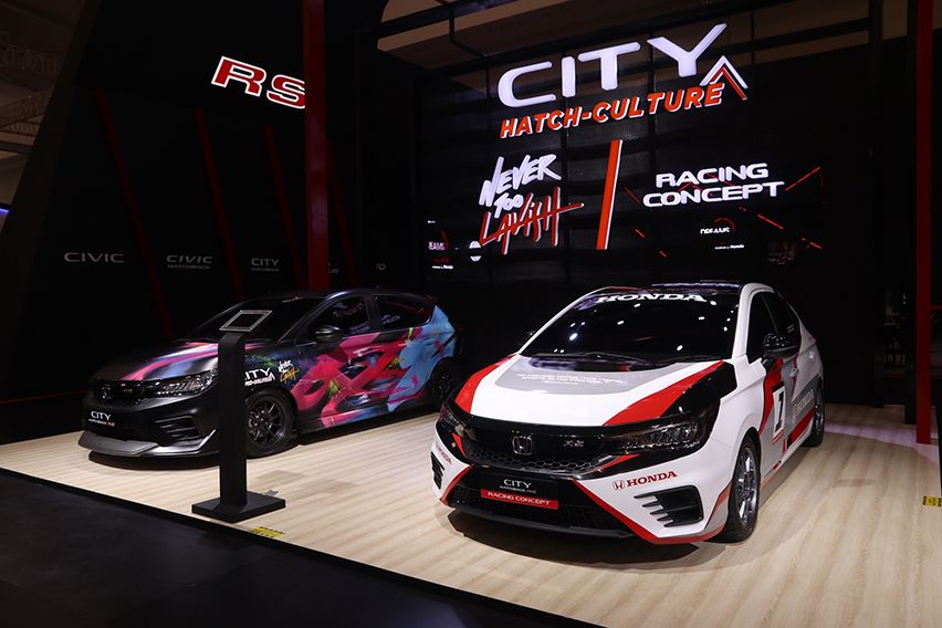 GIIAS 2021: Honda Tampilkan City Hatchback Racing Concept, Unit Pengganti Jazz Speed Challenge