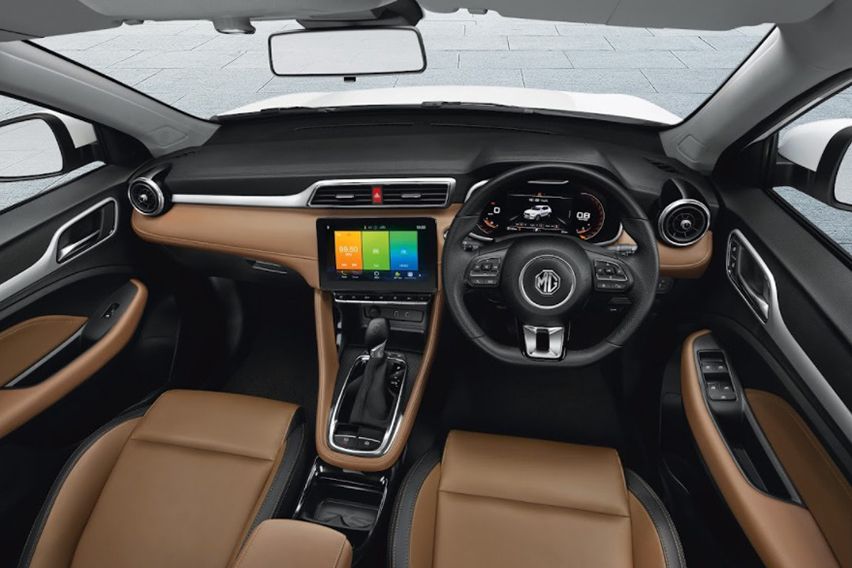 MG ZS interior