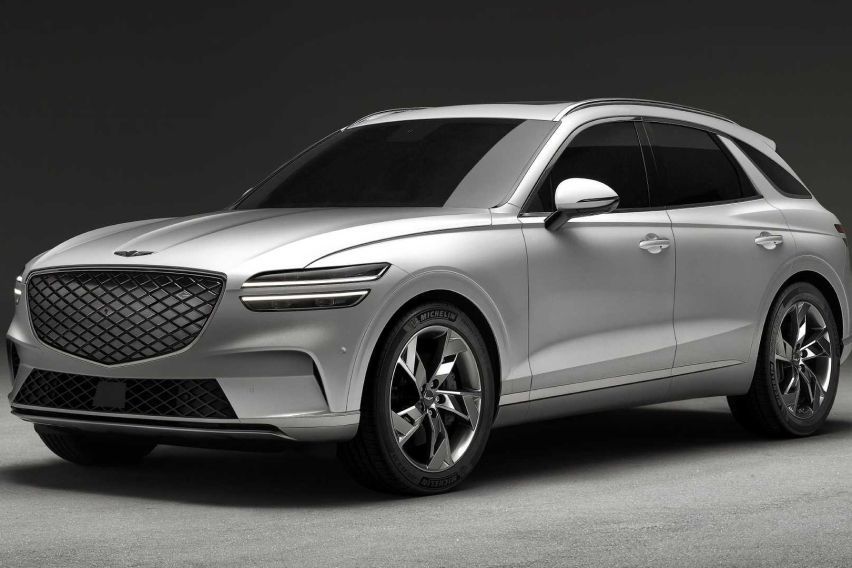 2022 Genesis Electrified GV70 breaks cover in China