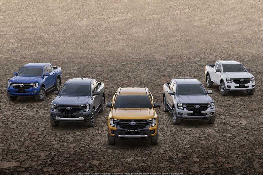 Next-gen Ford Ranger