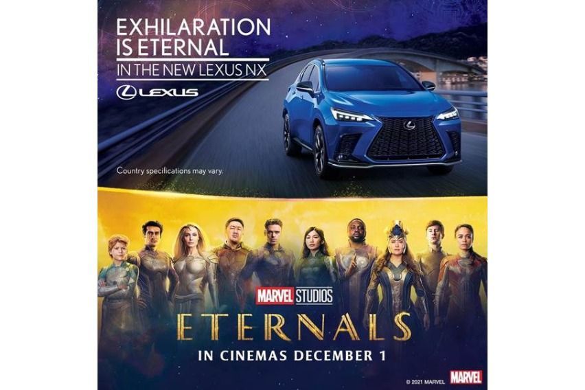 Lexus PH dangles deals on select models to welcome Marvel's 'Eternals' flick