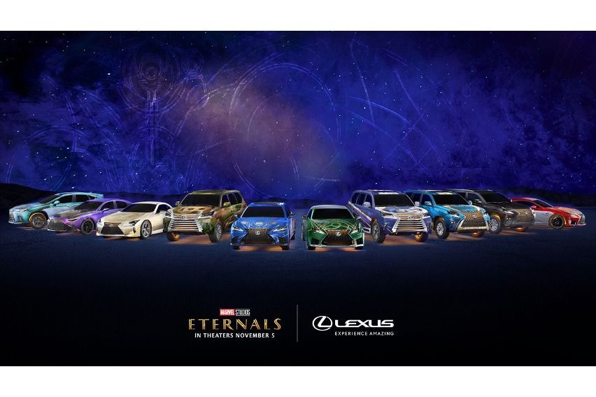 Lexus and Marvel Studios Eternals