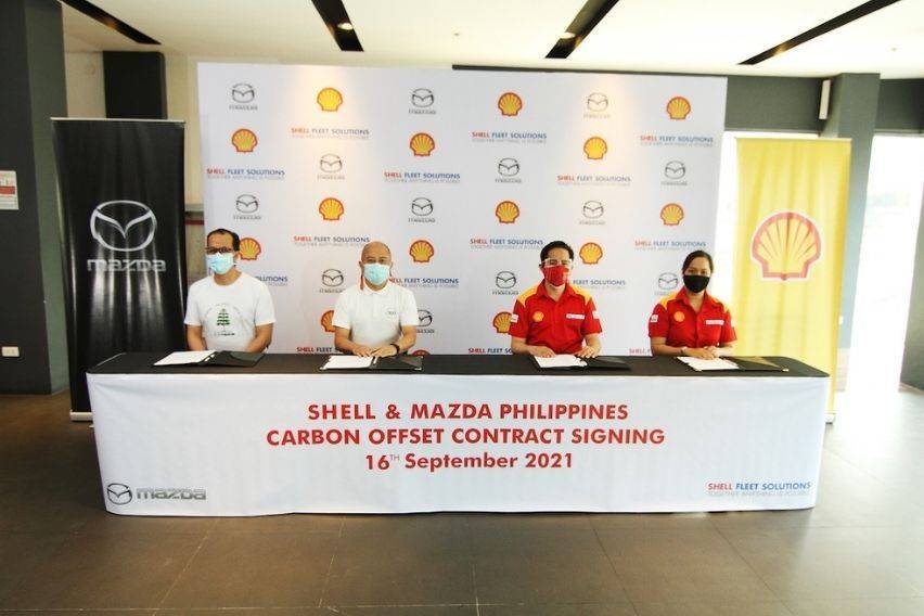 Pilipinas Shell launches Voluntary Carbon Offset program in partnership with Mazda PH