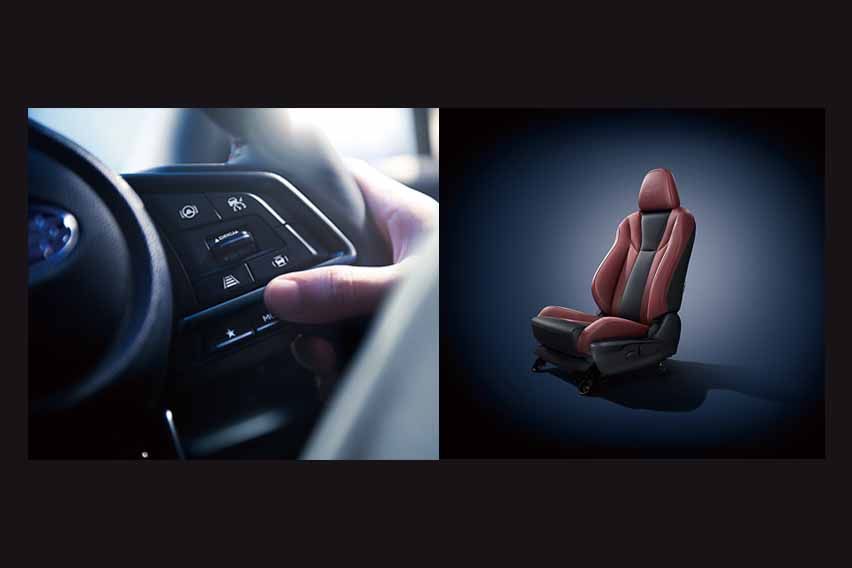 new Subaru WRX interior