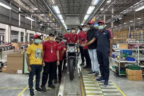 New Royal Enfield factory is up and running in Thailand 