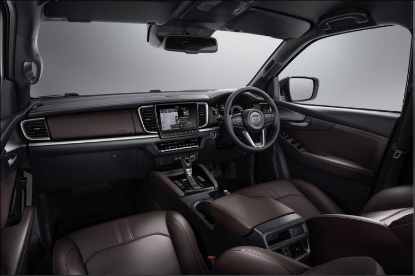 New Mazda BT-50 interior