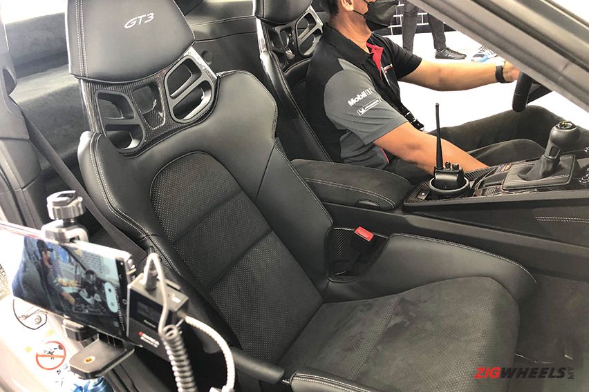 New Porsche 911 GT3 cabin