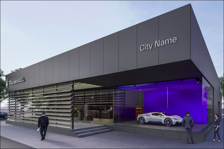 Maserati OTO Retail project details