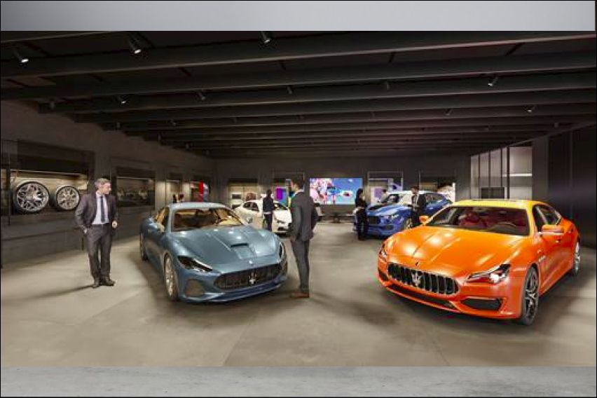 Maserati OTO Retail project offers innovative customer experience 