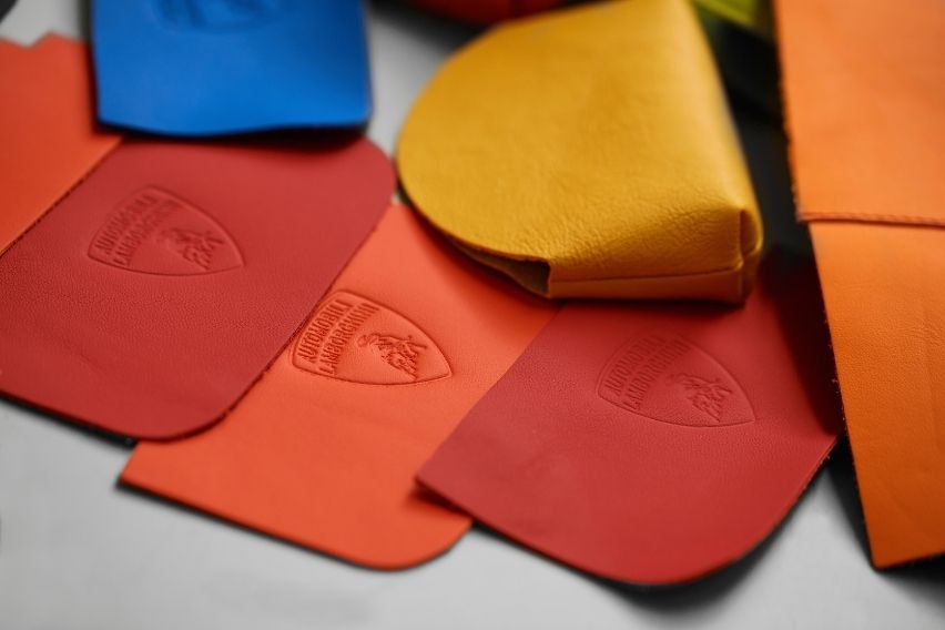 Lamborghini x Cartiera Reclaimed Leather Collection