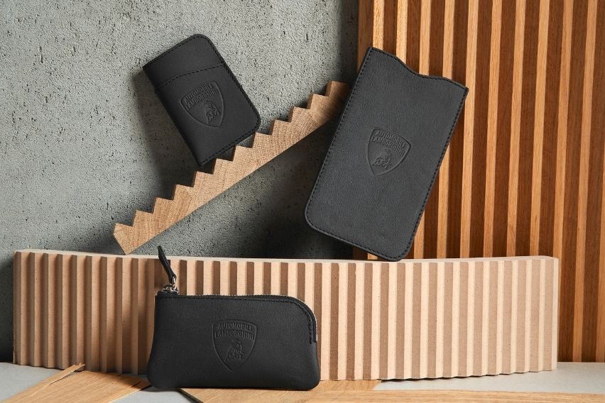 Lamborghini x Cartiera Reclaimed Leather Collection