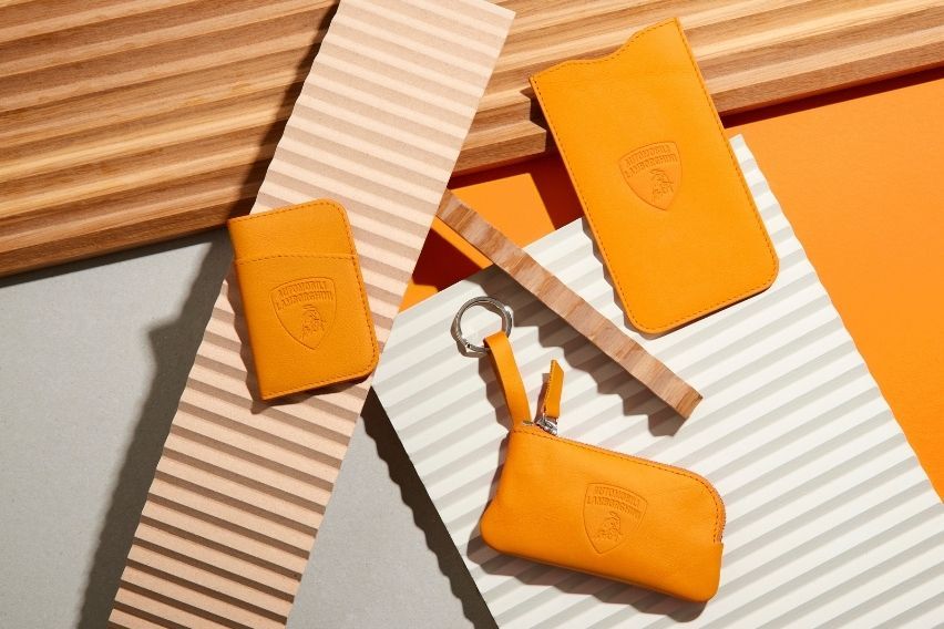Lamborghini x Cartiera Reclaimed Leather Collection
