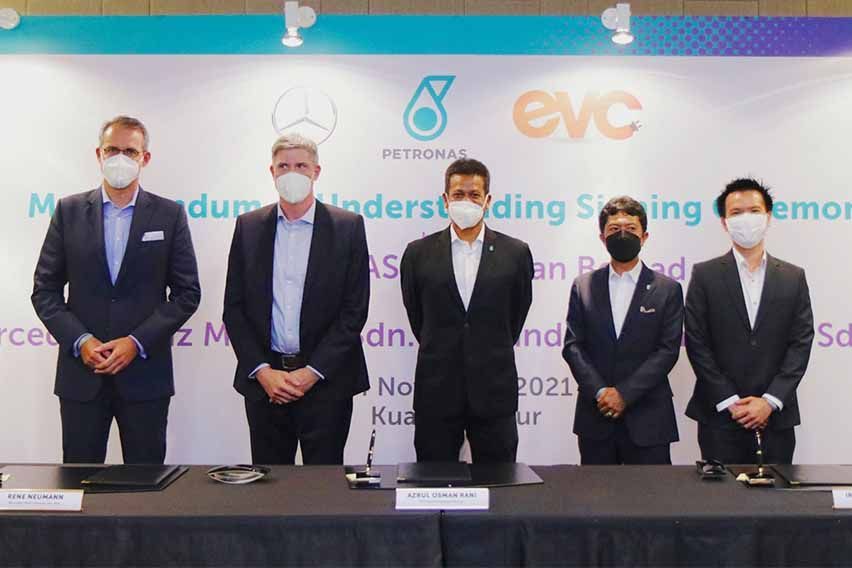Petronas Working With Mercedes-Benz For Fast EV Chargers