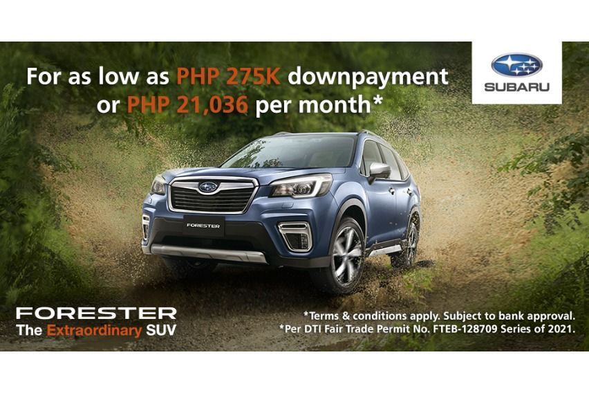 Subaru PH rolls out year-end deals for XV, Forester, Evoltis