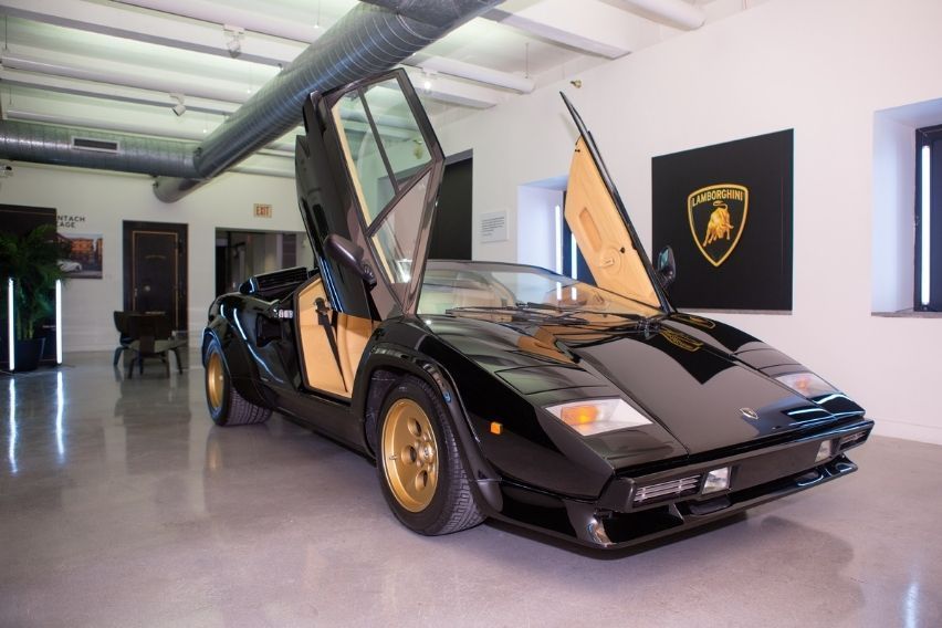 Lamborghini Countach in spotlight at Art Basel Miami exhibit