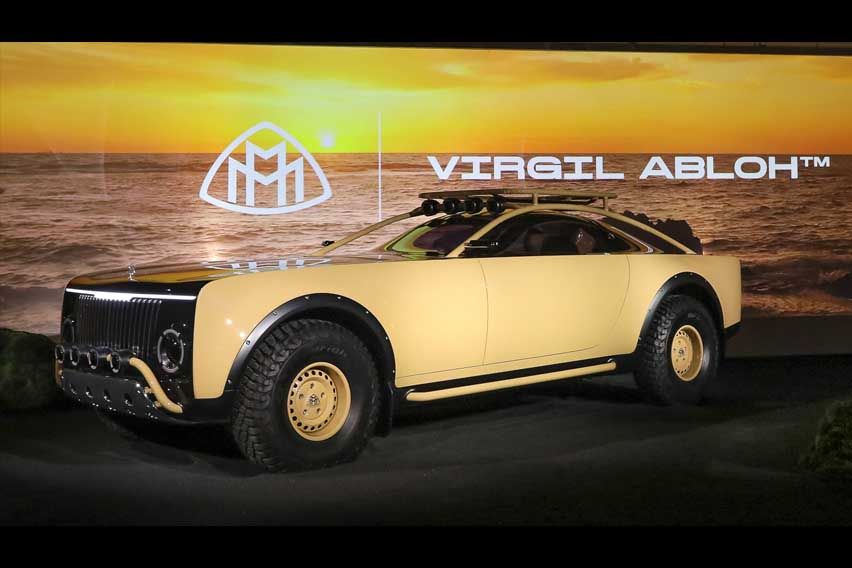 Virgil Abloh collaborates with Mercedes-Benz to create unique