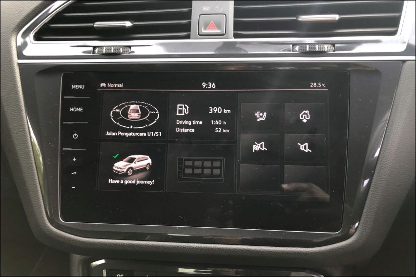 Volkswagen Tiguan AllSpace features