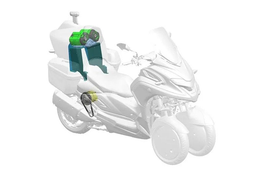 Yamaha Tricity 300 hybrid WMC