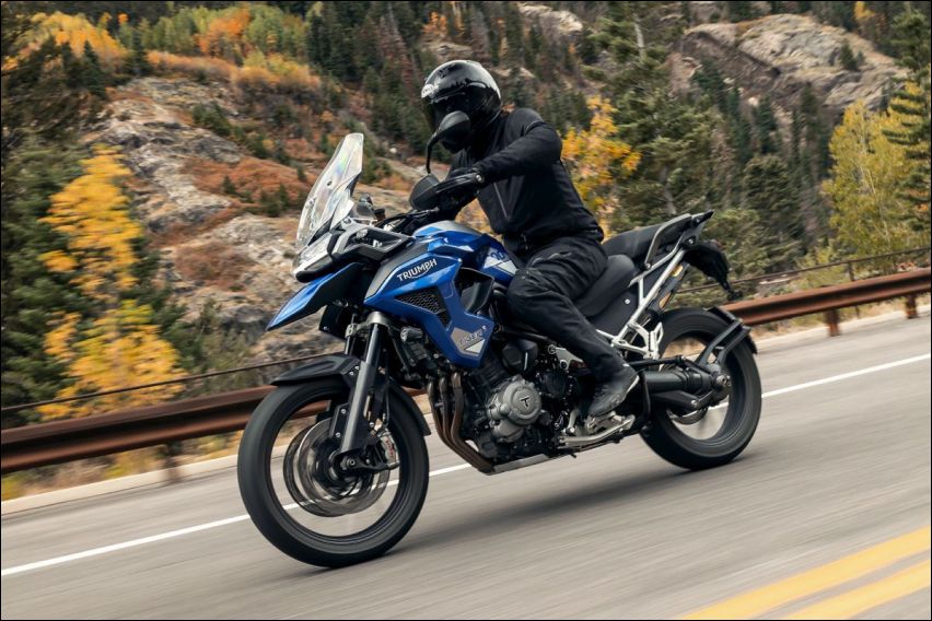 new Tiger 1200 adventure-tourer