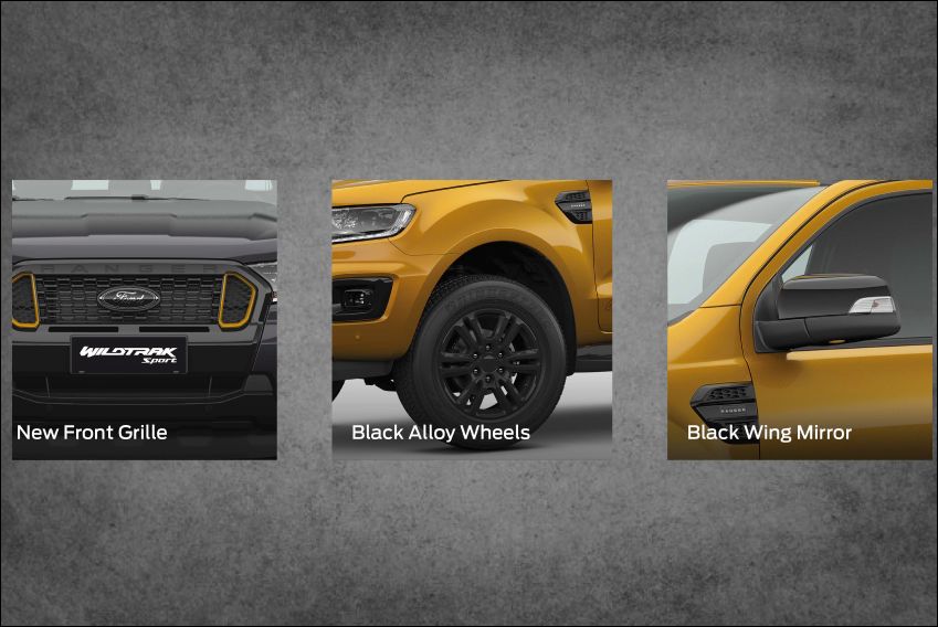 new Ford Ranger WildTrak Sport Special Edition exterior