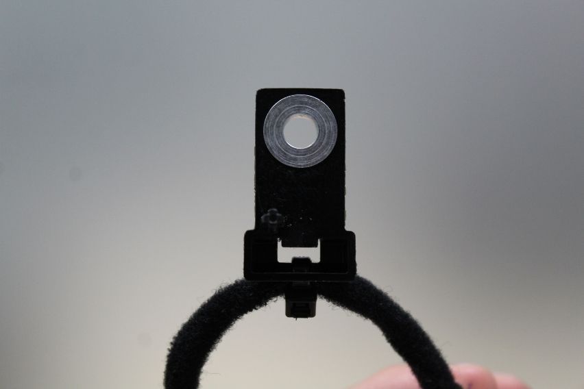 Ford Bronco Sport wiring clip made of 100% recycled ocean plastic