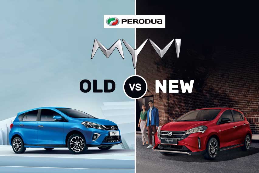 Perodua Myvi: Old vs New