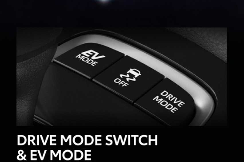 Drive mode & EV mode switch