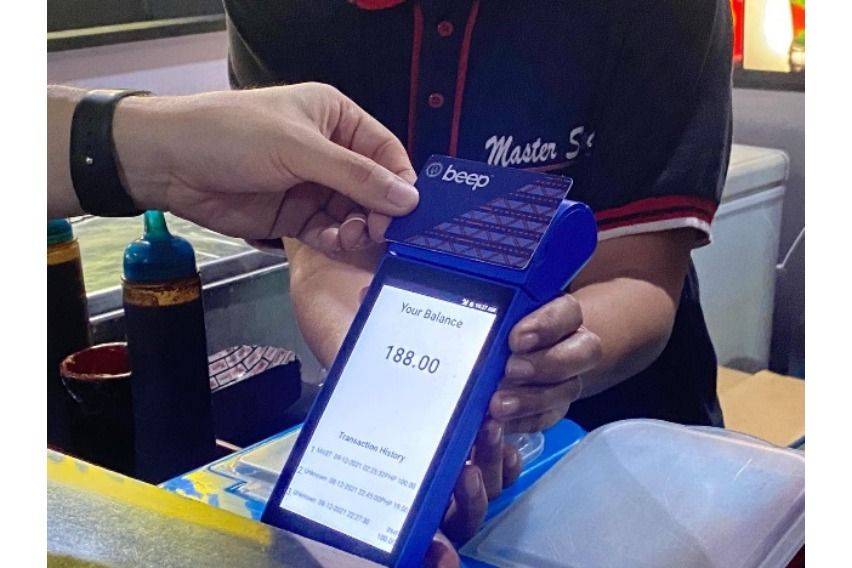 Beep cards can now be reloaded at new LRT-1 food merchant