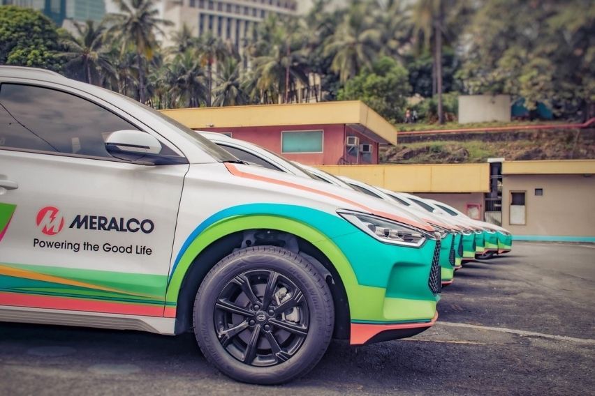 Meralco's electric vehicle fleet