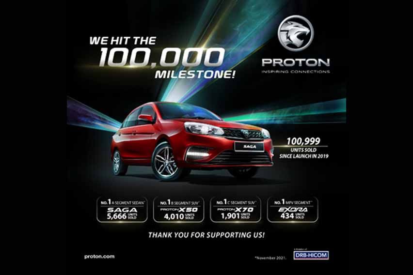 Proton Saga touches sales milestone; end of the year offer announced 