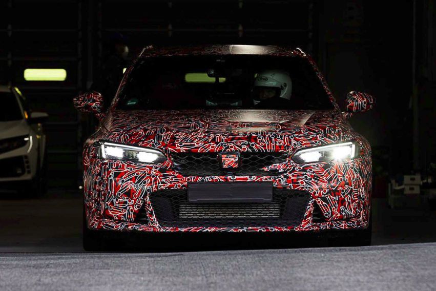 Honda teases the new Civic Type R ahead of debut in 2022
