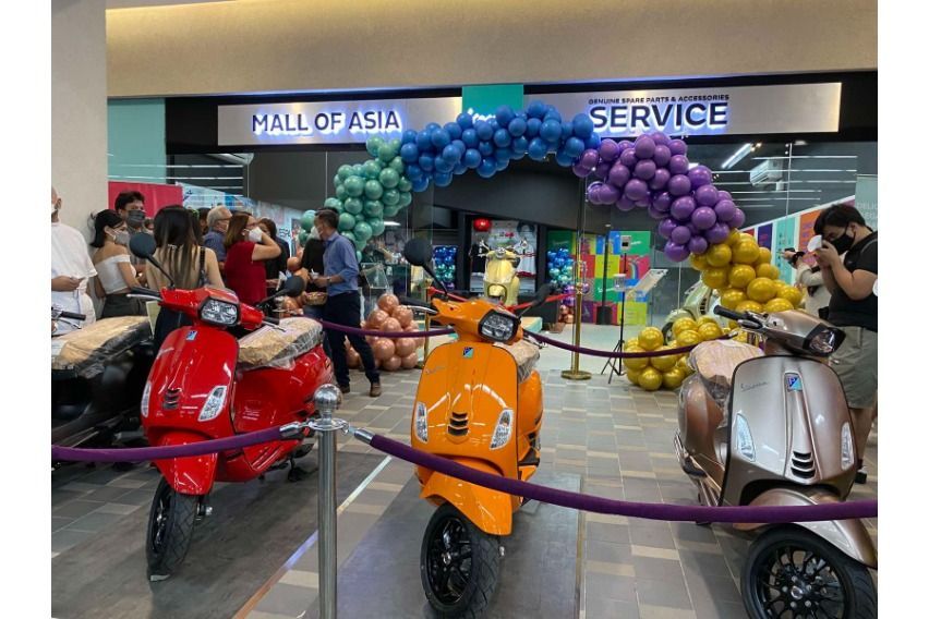 Vespa Mall of Asia aims to create 'enthusiast community' for Italian scooter brand
