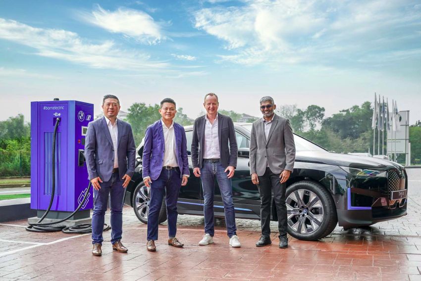 BMW DC fast-charging station 