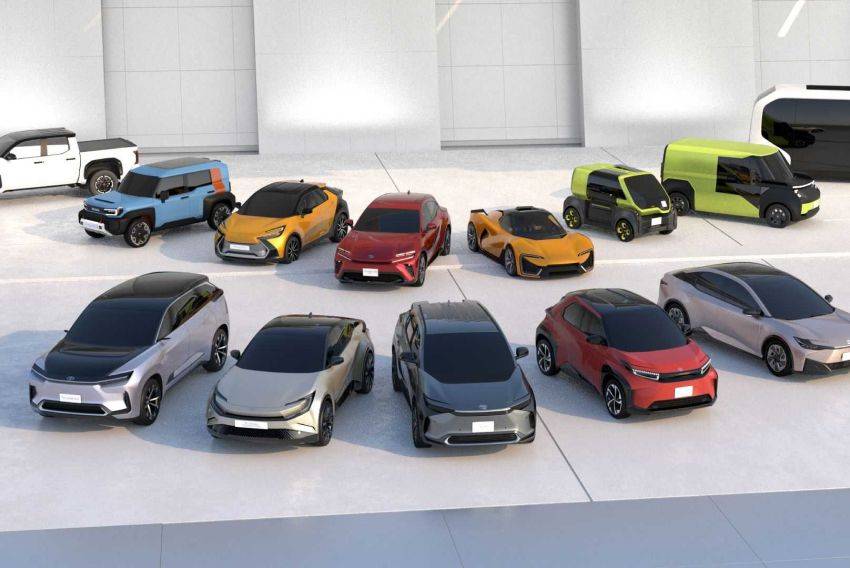 Toyota unveiled its carbon neutrality strategy, teased 15 new EV concepts