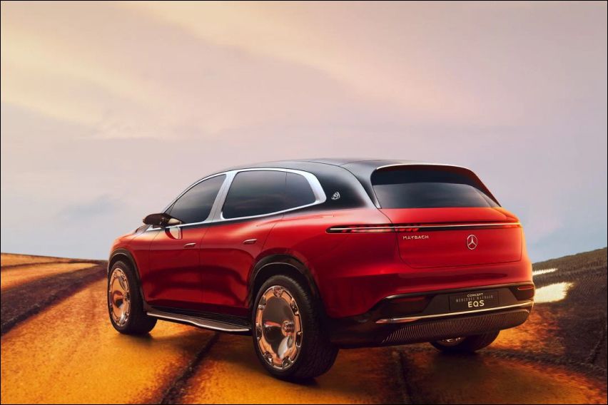 Mercedes Maybach EQS SUV details