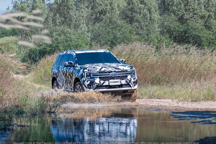 2022 Ford Everest teased ahead of global debut
