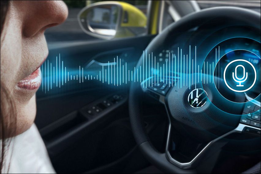 new Mk8 Golf voice command