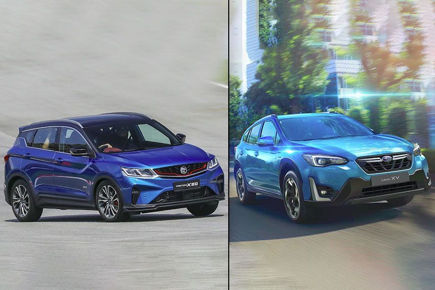 Subaru XV Eyesight VS Proton X50 Flagship: Which crossover to buy tomorrow